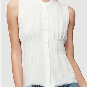 NWT FRAME silk top size M
